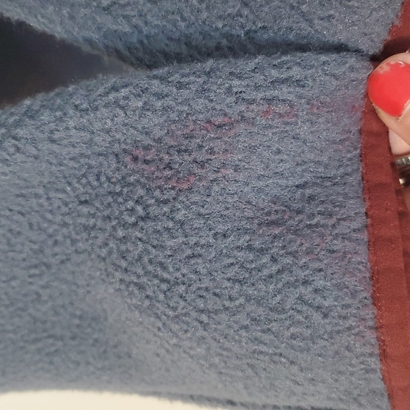 L.L Bean Katahdin Fleece Pullover 1/4 Zip Jacket Size Med Tall Gunmetal Grey Men - Picture 8 of 13